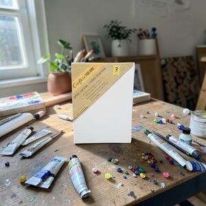 Sealed 2PK 5" X 7" Crafters Square Canvas Boards Painting Acrylic or Oil Paints.